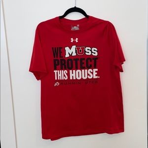 Under Armour University of Utah MUSS #6 Shirt